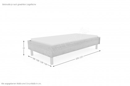 Riva von Priess - 2-teiliges Schlafzimmer-Set in Artisan Eiche & Sandgrau