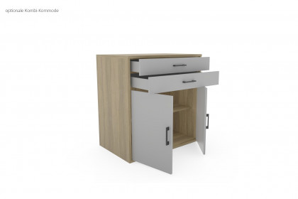 Riva von Priess - 2-teiliges Schlafzimmer-Set in Artisan Eiche & Sandgrau
