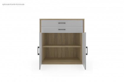 Riva von Priess - 2-teiliges Schlafzimmer-Set in Artisan Eiche & Sandgrau