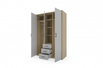 Riva von Priess - 2-teiliges Schlafzimmer-Set in Artisan Eiche & Sandgrau