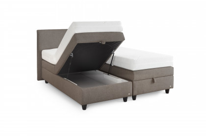Kvasir von Tidur - Boxspringbett braun