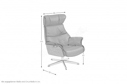 Air-LE26 von Conform - Relaxsessel black
