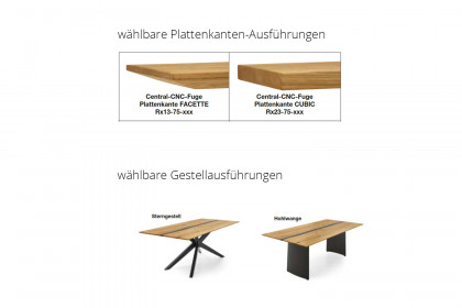 Roxy von Niehoff Sitzmöbel - Esstisch mit Metallgestell