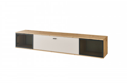 Domingo von IDEAL Möbel - Hängelowboard in Kaschmir und Eiche