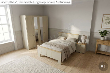 Marlow von Wiemann - Landhaus-Schlafzimmer champagner - Eiche