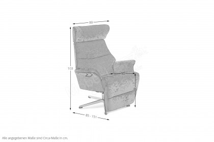 Air-LE26 von Conform - TV-Sessel pure white