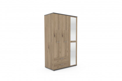 New York von Priess Möbel - Drehtürenschrank ca. 203 cm hoch, 2 SK