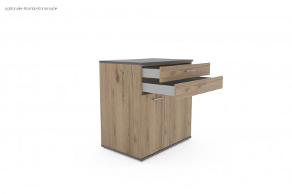 New York von Priess Möbel - Drehtürenschrank ca. 203 cm hoch, 2 SK