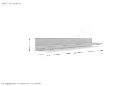 New York von Priess Möbel - Drehtürenschrank ca. 203 cm hoch, 2 SK