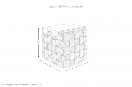 Chess von Serta - Boxspringbett vizon inklusive Topper