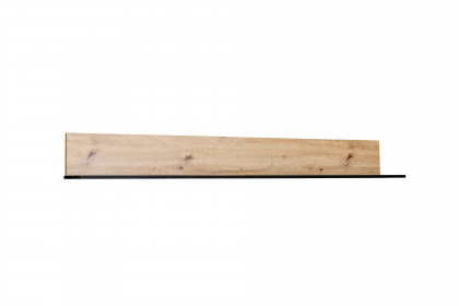 Domingo von IDEAL Möbel - Wandboard in Eiche Artisan mit Glasablageboden