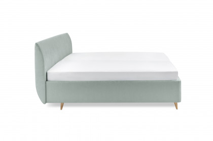 Dilja von Tidur - Boxspringbett KTE-K in Komforthöhe aqua