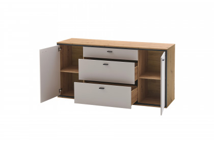 Domingo von IDEAL Möbel - Sideboard in Kaschmir und Eiche