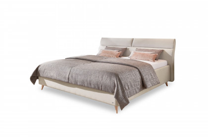 Dilja von Tidur - Boxspringbett KTW-K in Komforthöhe natur