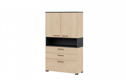 105-flow by rb von Röhr-Bush - Büroensemble mit Highboardkombi