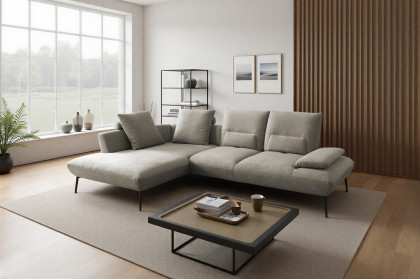Tacoma von Poco - Sofaecke links stone