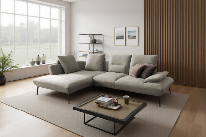 Tacoma von Poco - Sofaecke links stone