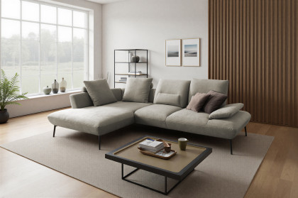 Tacoma von Poco - Sofaecke links stone
