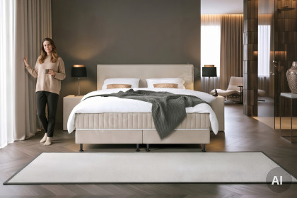 Classico von Serta - Boxspringbett in Beige