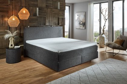 Svante von Tidur - Boxspringbett anthrazit