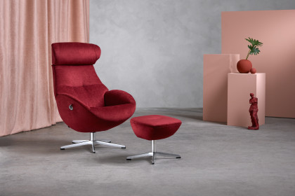 Globe von Conform - Drehsessel wine