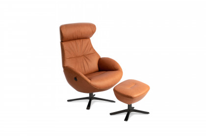Globe von Conform - Designersessel cognac