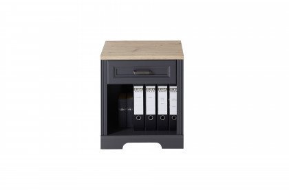 Jasmin von Innostyle - offener Rollcontainer in Graphit