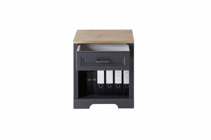 Jasmin von Innostyle - offener Rollcontainer in Graphit