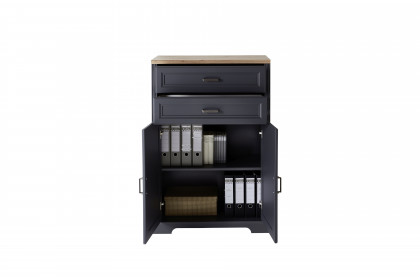 Jasmin von Innostyle - 2-türiger Aktenschrank in Graphit
