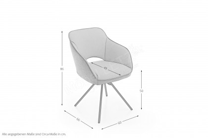 KOINOR T1032-1295 - Essgruppe in Balkeneiche & Metall schwarz matt