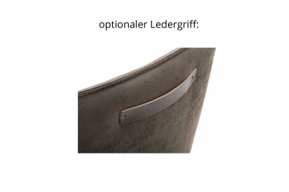 KOINOR T1032-1295 - Essgruppe in Balkeneiche & Metall schwarz matt
