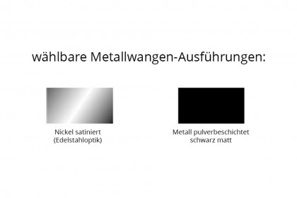 KOINOR T1032-1295 - Essgruppe in Balkeneiche & Metall schwarz matt