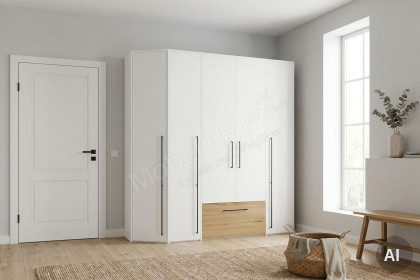 MULTIFLEX von Schlüter Möbelfabrik - Schrank mit Schrägelement DE LUXE 19XL