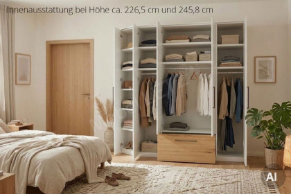 MULTIFLEX von Schlüter Möbelfabrik - Schrank mit Schrägelement DE LUXE 19XL