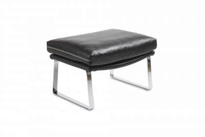 Shabby von Conform - Ledersessel black