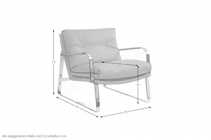 Shabby von Conform - Einzelsessel brown