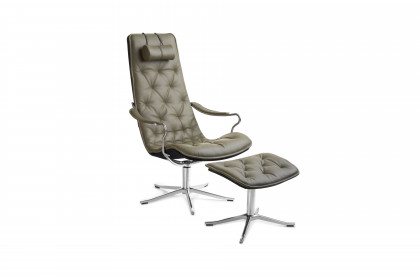 Bravo-LE26 von Conform - Ledersessel olive