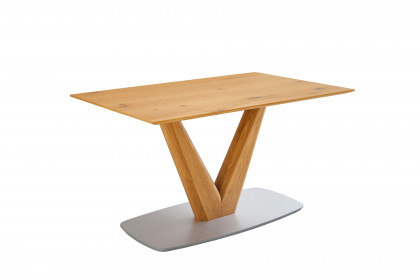 KOINOR T5805-1285 - Essgruppe Wildeiche natur/ Nappaleder oak
