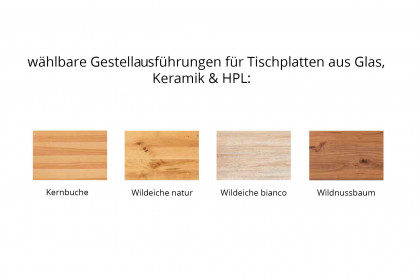 KOINOR T5805-1285 - Essgruppe Wildeiche natur/ Nappaleder oak