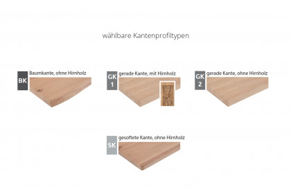 Svea von Hartmann - Esstisch aus Kerneiche
