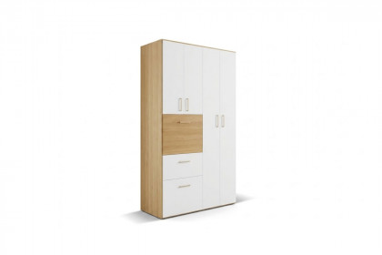 MULTIFLEX von Schlüter Möbelfabrik - Kleiderschrank NEXT mit integriertem Schreibtisch