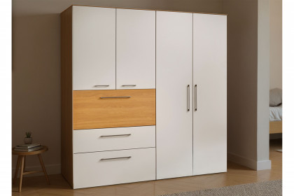 MULTIFLEX von Schlüter Möbelfabrik - Kleiderschrank NEXT mit integriertem Schreibtisch