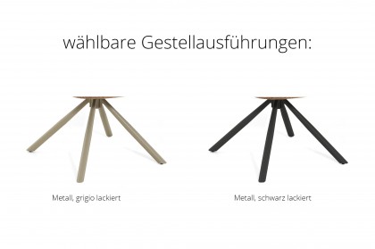 Cobham von BODAHL MØBLER - Stuhl cream/ schwarz