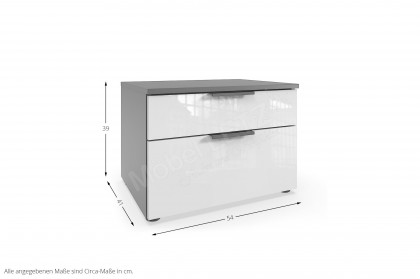 Level 36 Black D von Wimex - Nachtkonsole ca. 54 cm breit