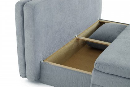 Lindau von Job - Funktionssofa in Aqua-Blau