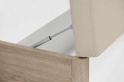 Rondino von Forte - Schlafzimmer-Einrichtung Sandeiche Nachbildung - weiß