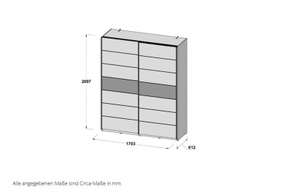 Rondino von Forte - Jugendzimmer Sandeiche Nachbildung - Hochglanz
