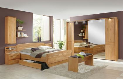 Lausanne von Wiemann - Schlafzimmer mit Massivholz-Anteil Erle