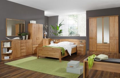 Lausanne von Wiemann - Single-Schlafzimmer Erlenholz teilmassiv
