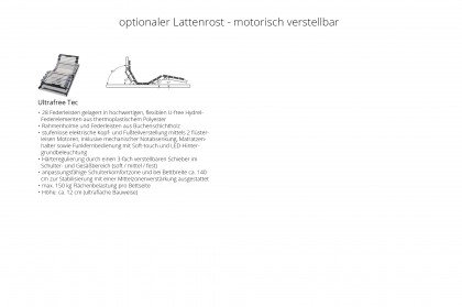 Function von Hasena - Massivholzbett Spazio 90 Kernbuche